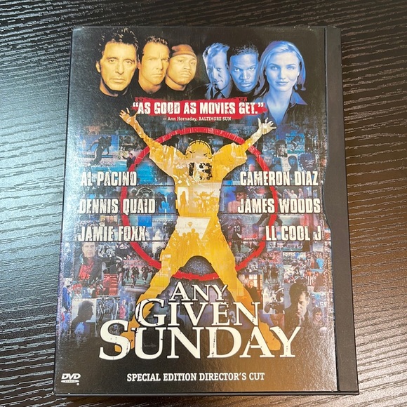 Any Given Sunday Special Edition Director’s Cut DVD - Picture 2 of 3